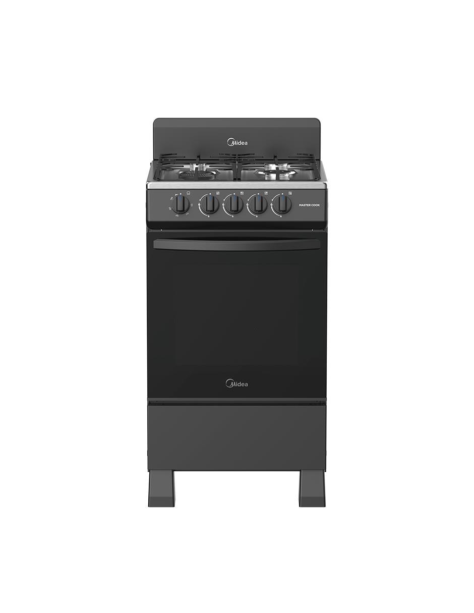 Estufa a gas LP 49.3 cm MGS20FS1BIABB de 4 quemadores