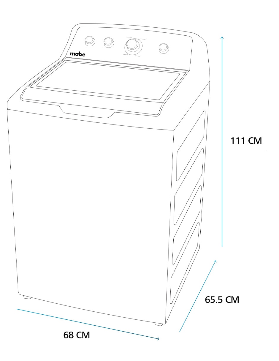Lavadora 22 kg automática carga superior lma72215wdab0 10
