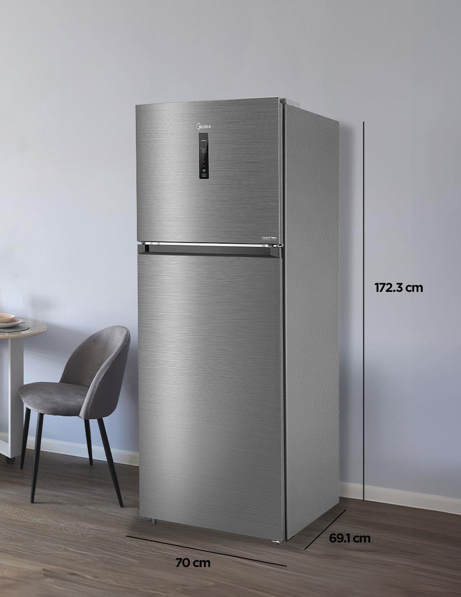 Refrigerador Midea Inverter 15 pies cúbico inverter y no frost y fábrica de hielo MDRT580MTM46D 8