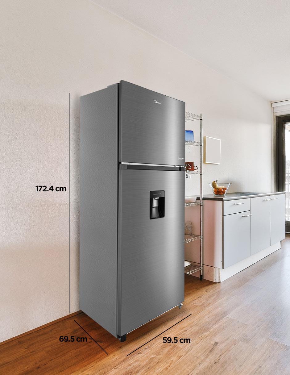 Refrigerador Midea Inverter 12 pies cúbico inverter y no frost y fábrica de hielo MDRT489MTM46WD 9
