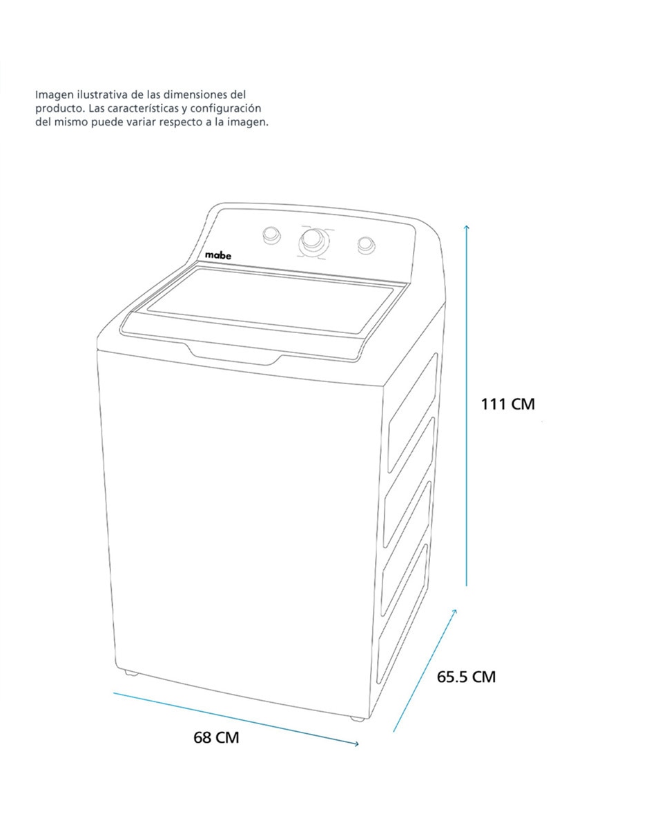 Lavadora 18 kg automática carga superior lma78113cbab0 8