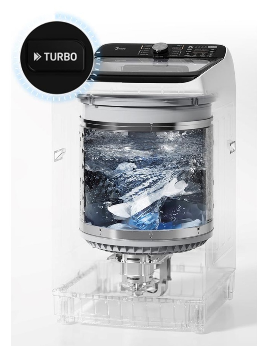Lavadora 16 kg automática carga superior ma512w16/w 4