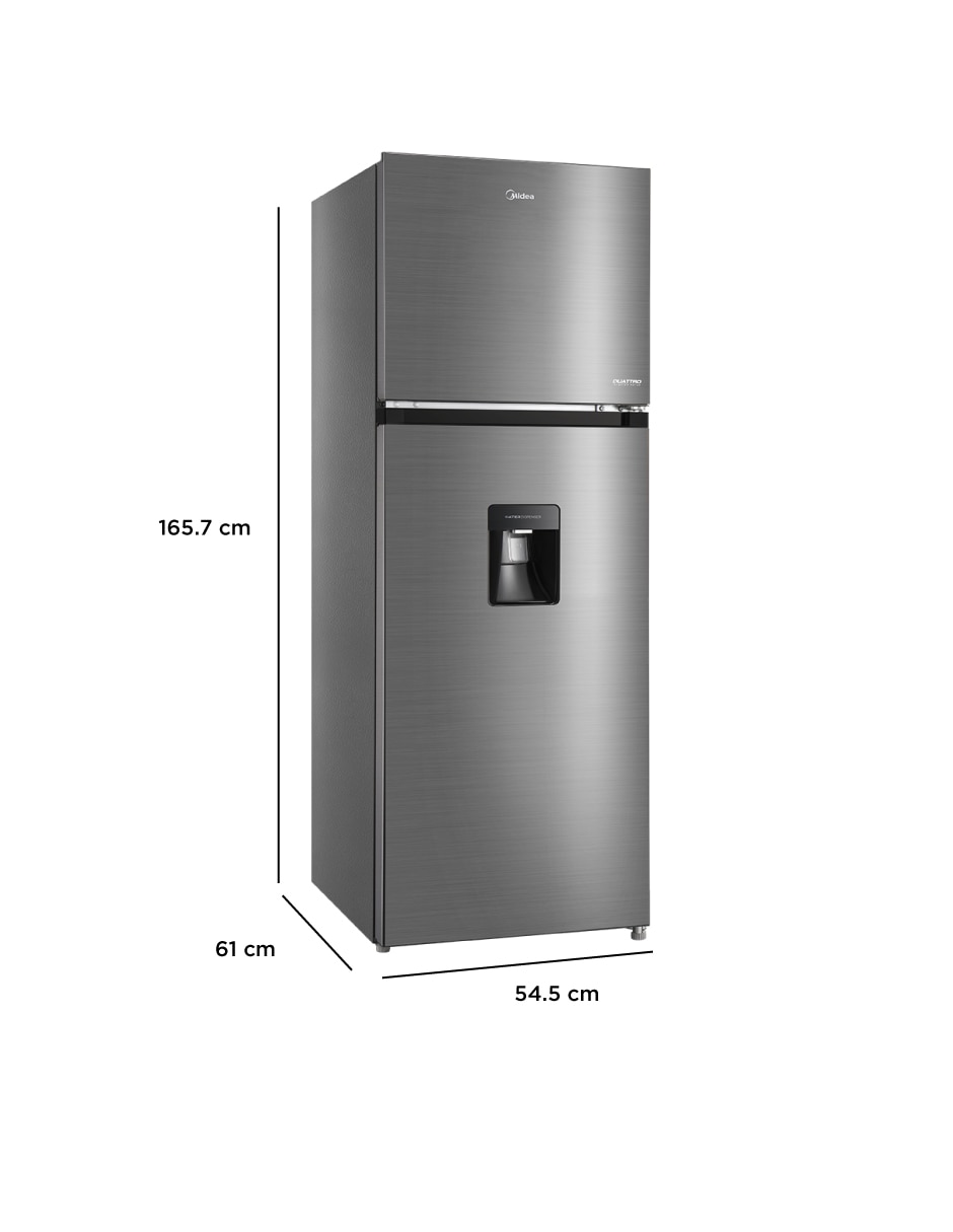 Refrigerador 10 pies cúbico inverter y no frost y fábrica de hielo MDRT385MTM46WD 8