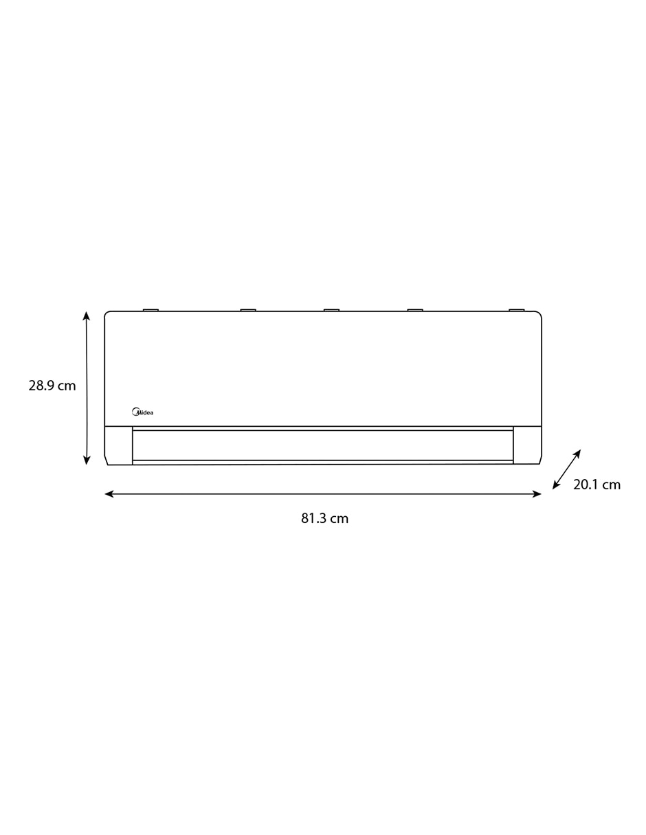 Aire acondicionado mini split invert frío 12000 BTU MAS12C2EIR 230 V 7