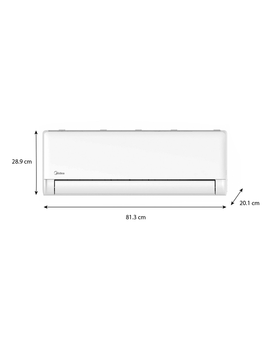 Aire acondicionado mini split invert frío 12000 BTU MAS12C2EIR 230 V 8