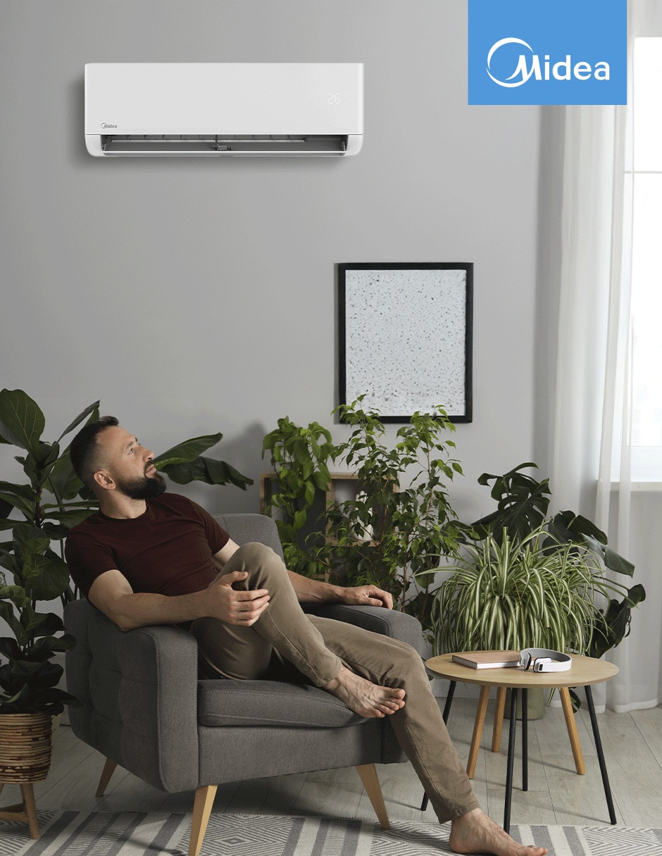 Aire acondicionado mini split invert frío 12000 BTU MAS12C2EIR 230 V 4